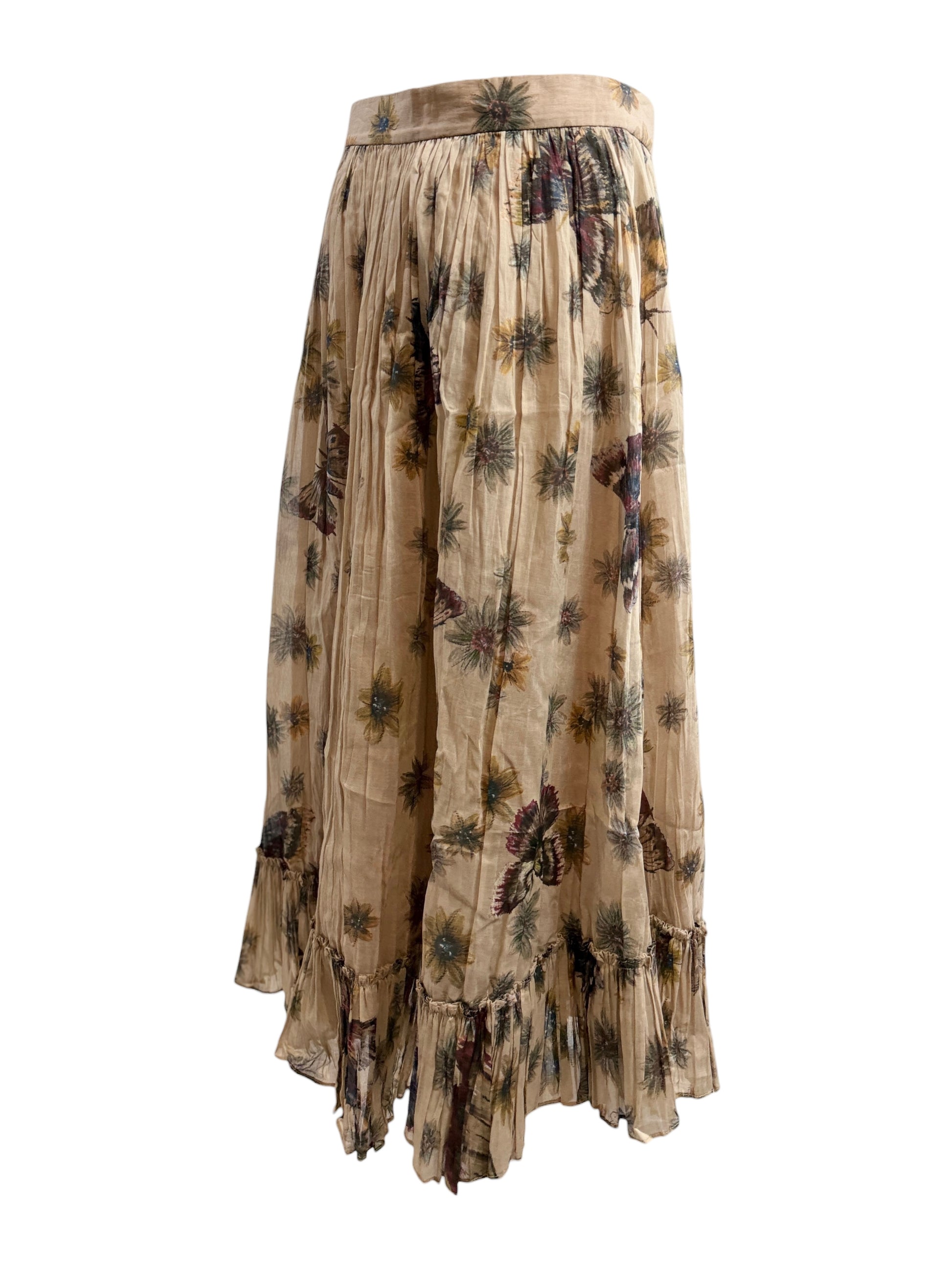 Valentino Maria Grazia Chiuri Pierpaolo Piccioli Resort 2015 pleated butterfly skirt