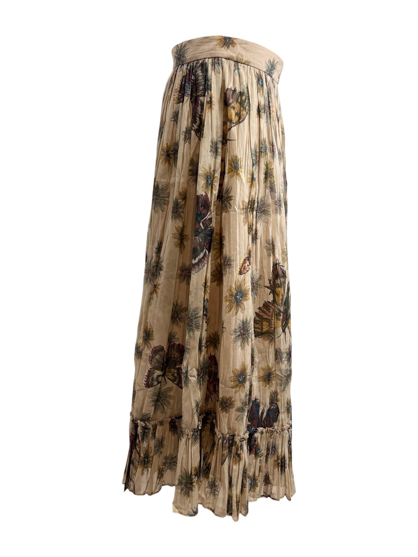 Valentino Maria Grazia Chiuri Pierpaolo Piccioli Resort 2015 pleated butterfly skirt