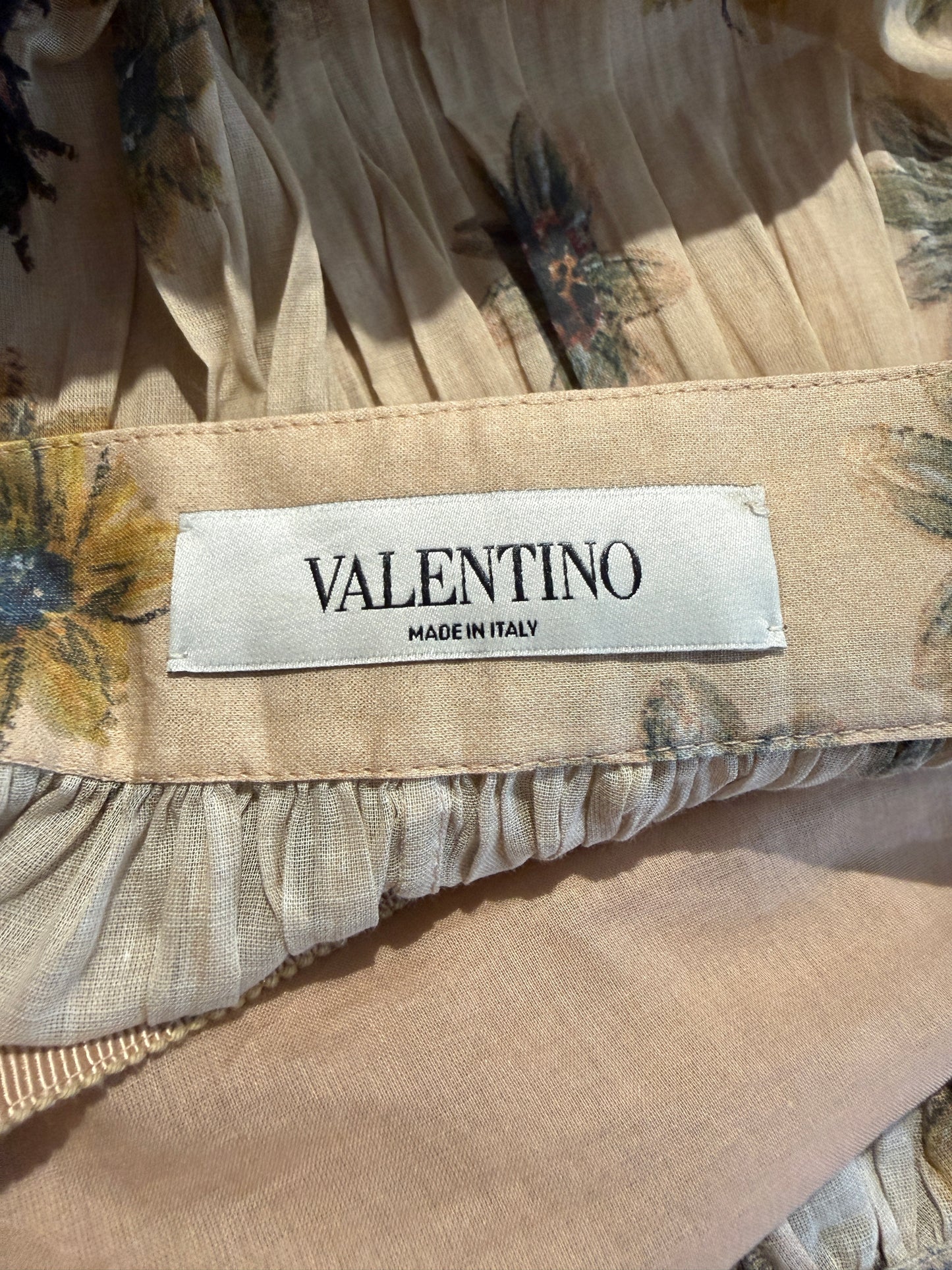 Valentino Maria Grazia Chiuri Pierpaolo Piccioli Resort 2015 pleated butterfly skirt