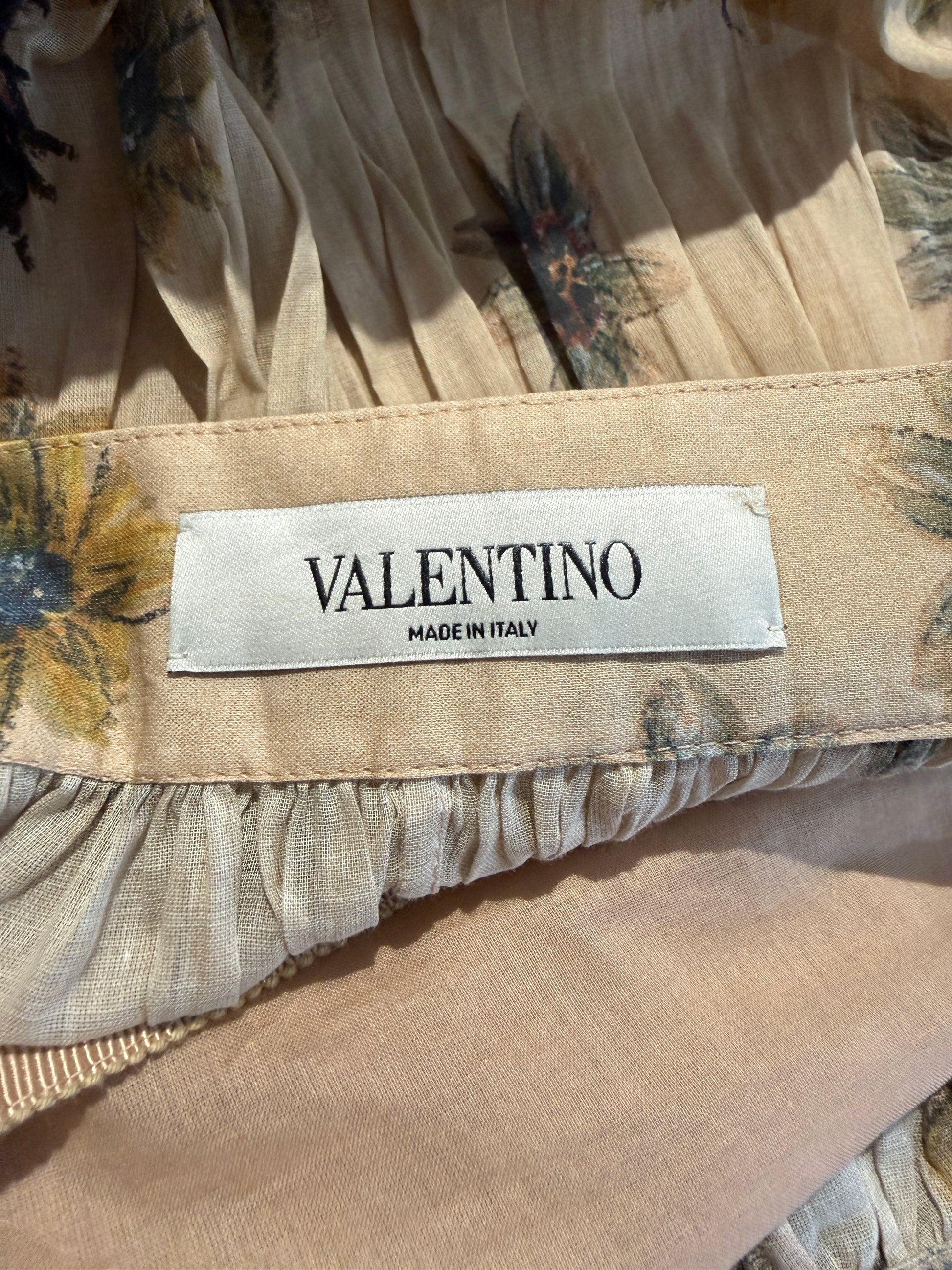 Valentino Maria Grazia Chiuri Pierpaolo Piccioli Resort 2015 pleated butterfly skirt