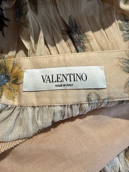 Valentino Maria Grazia Chiuri Pierpaolo Piccioli Resort 2015 pleated butterfly skirt