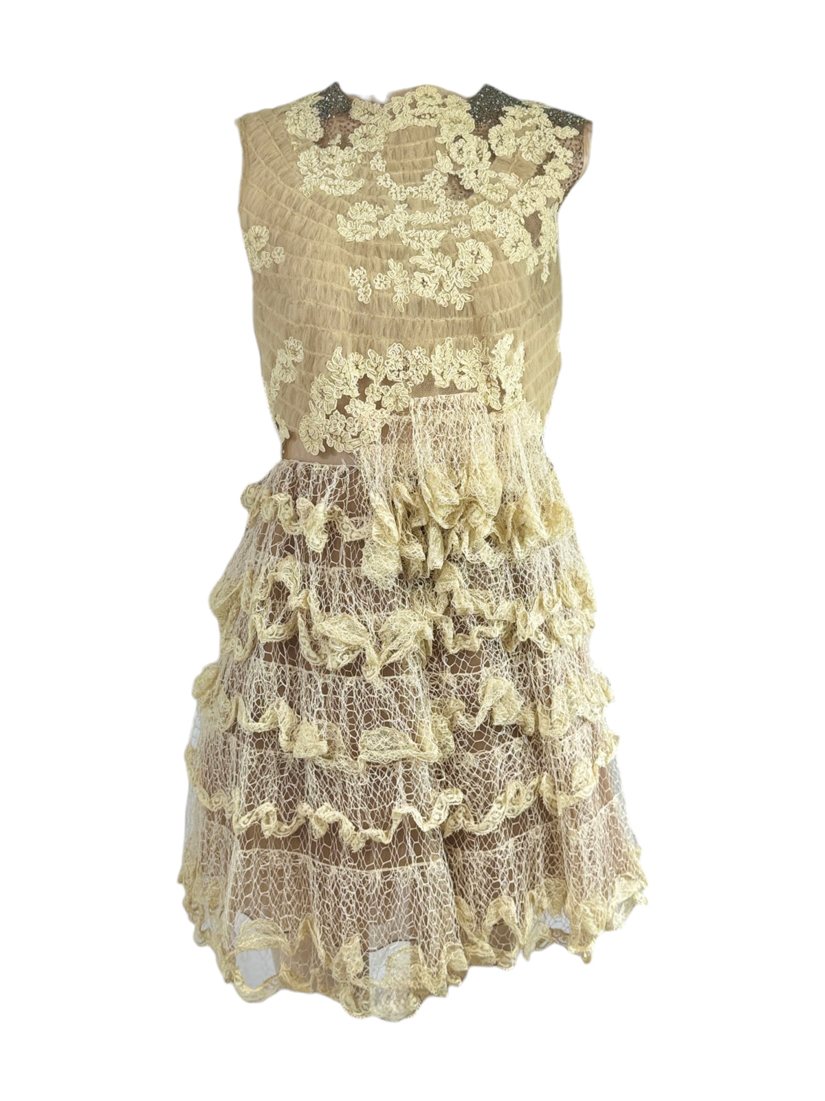 Valentino Maria Grazia Chiuri Pierpaolo Piccioli Spring 2010 Look 30 Lace dress