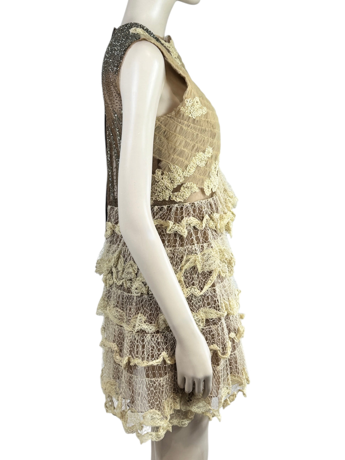 Valentino Maria Grazia Chiuri Pierpaolo Piccioli Spring 2010 Look 30 Lace dress