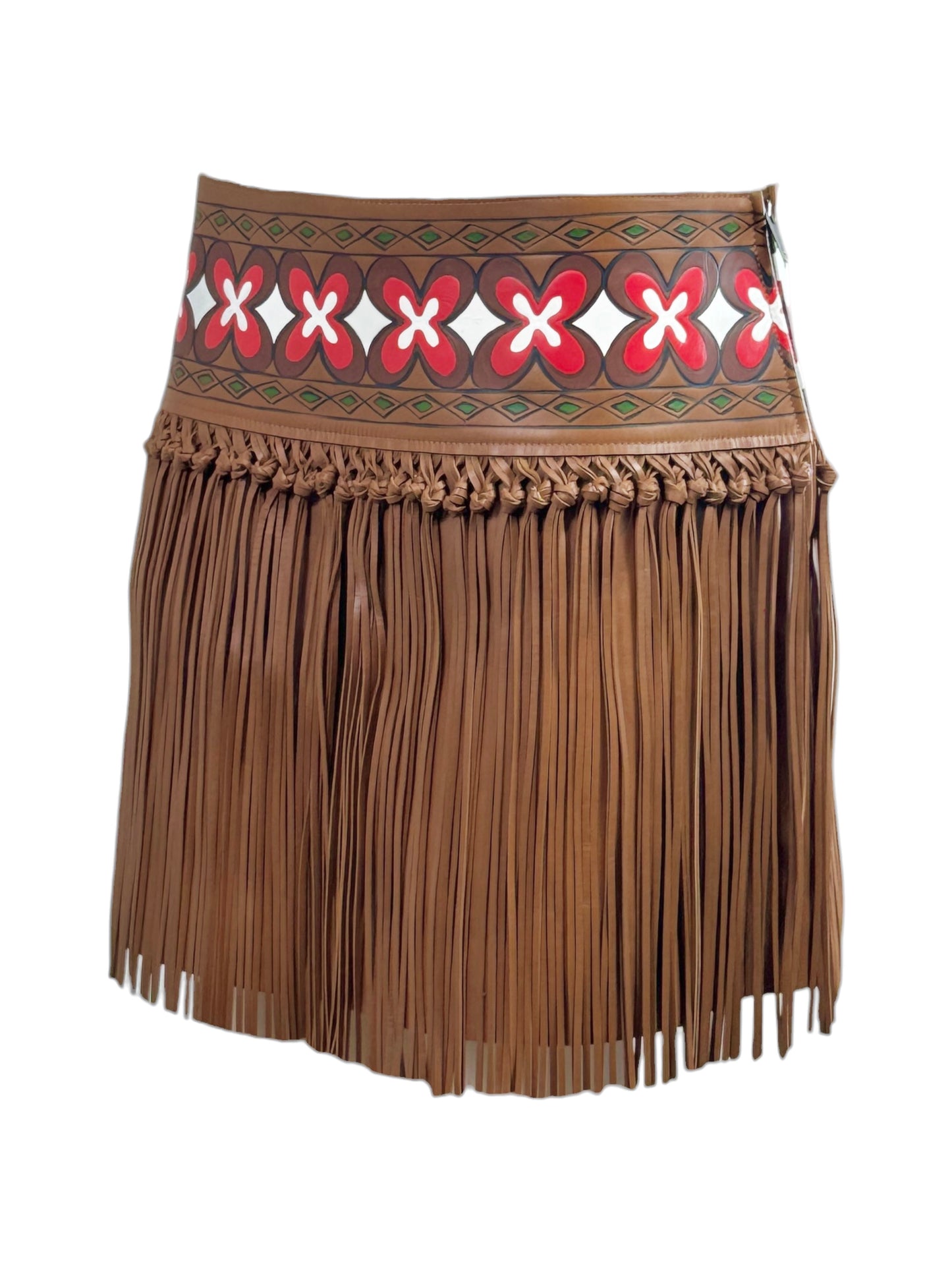 Valentino Maria Grazia Chiuri Pierpaolo Piccioli Spring 2016 Fringe skirt