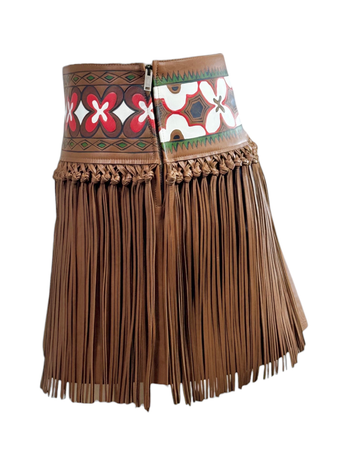 Valentino Maria Grazia Chiuri Pierpaolo Piccioli Spring 2016 Fringe skirt