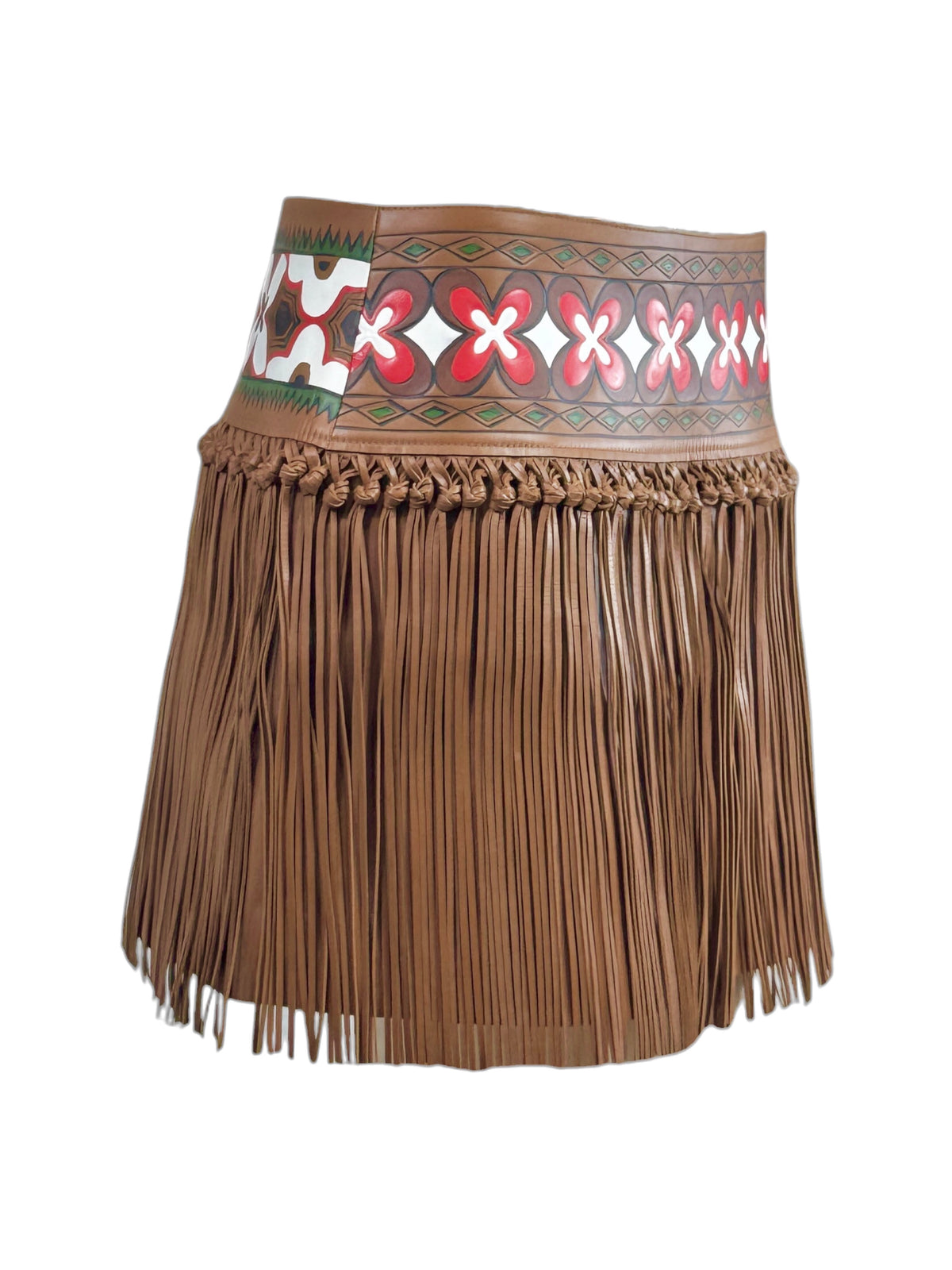 Valentino Maria Grazia Chiuri Pierpaolo Piccioli Spring 2016 Fringe skirt