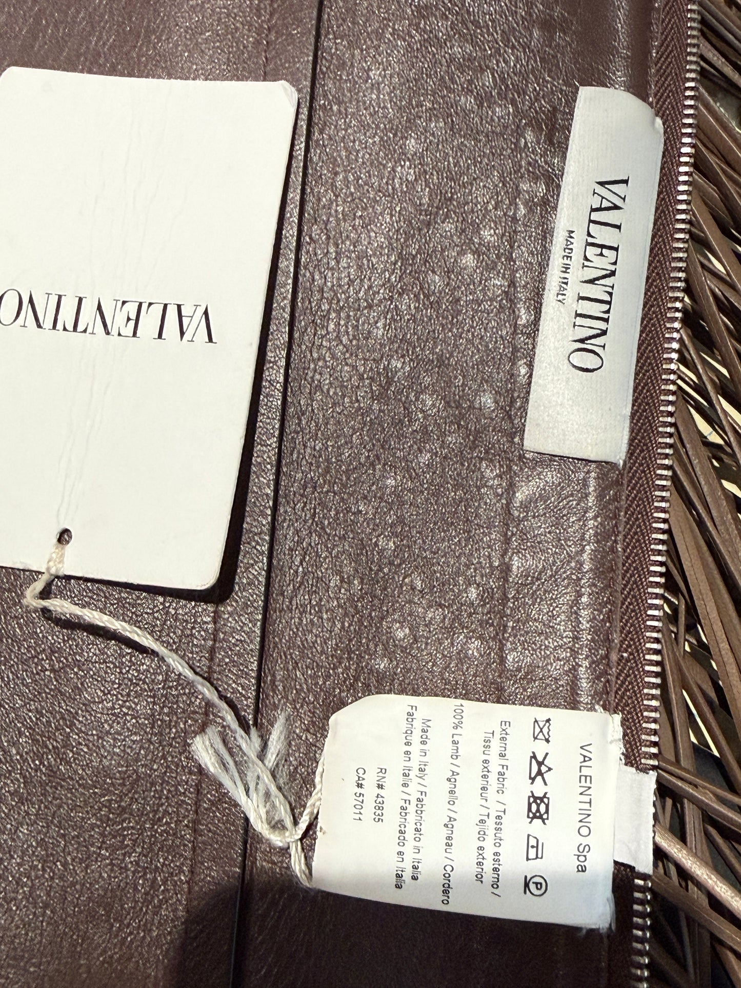 Valentino Maria Grazia Chiuri Pierpaolo Piccioli Spring 2016 leather set