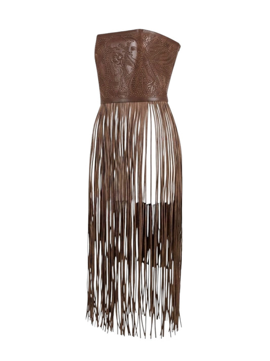 Valentino Maria Grazia Chiuri Pierpaolo Piccioli Spring 2016 leather set
