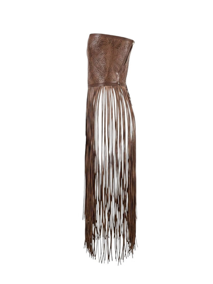 Valentino Maria Grazia Chiuri Pierpaolo Piccioli Spring 2016 leather set