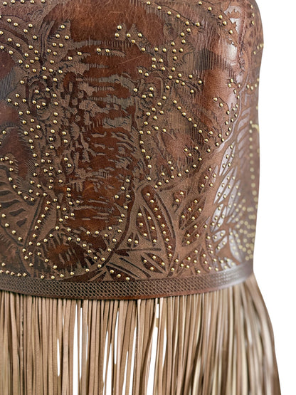 Valentino Maria Grazia Chiuri Pierpaolo Piccioli Spring 2016 leather set
