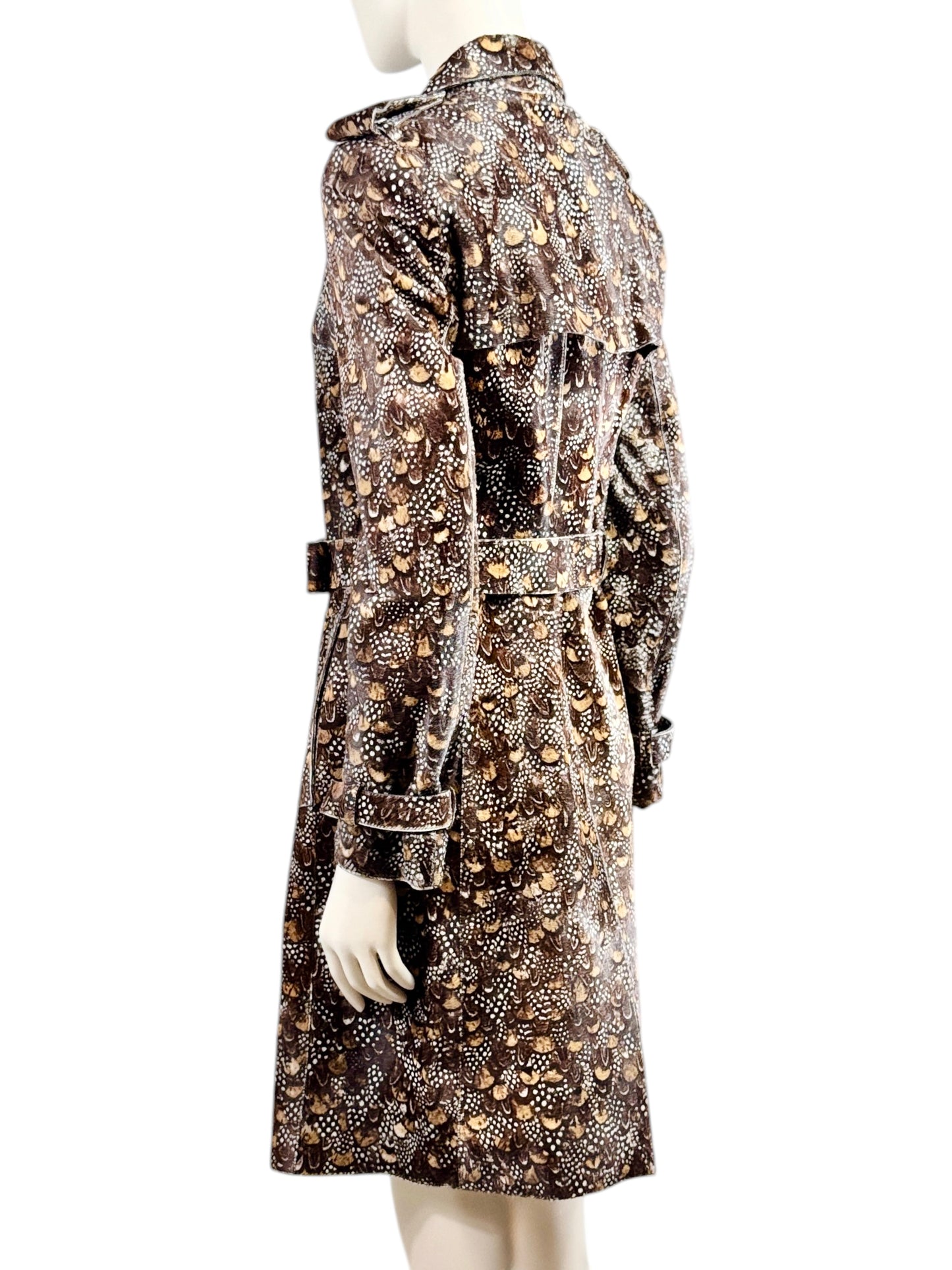 Valentino Pierpaolo Piccioli Fall 2011 Look 38 Pony hair feather coat