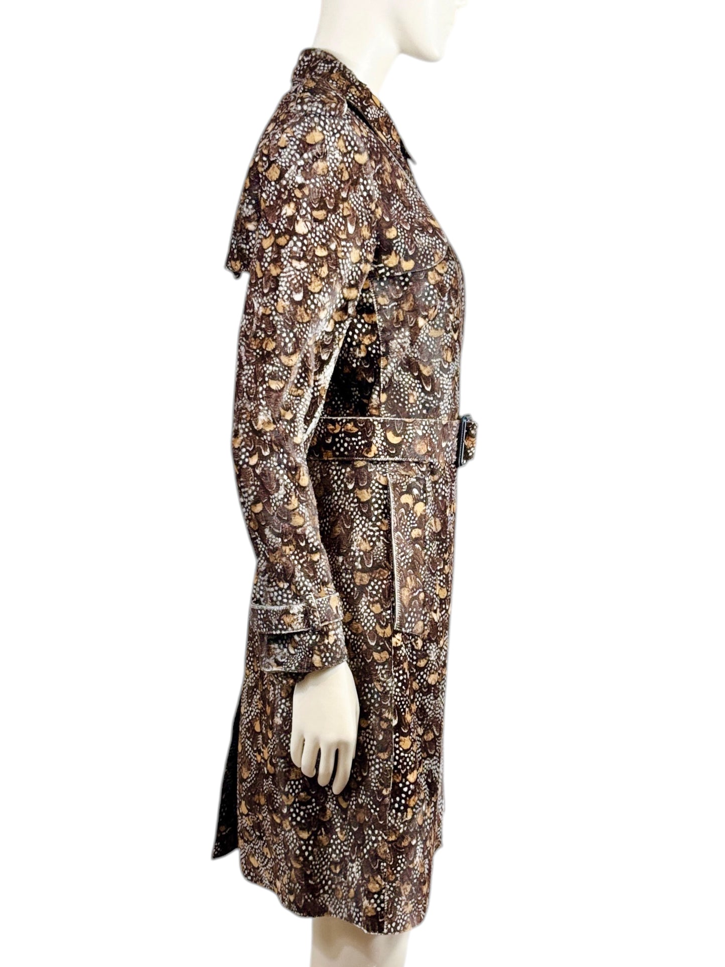 Valentino Pierpaolo Piccioli Fall 2011 Look 38 Pony hair feather coat