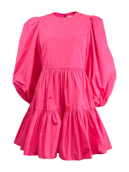 Valentino Pierpaolo Piccioli Fall 2022 pink taffeta dress