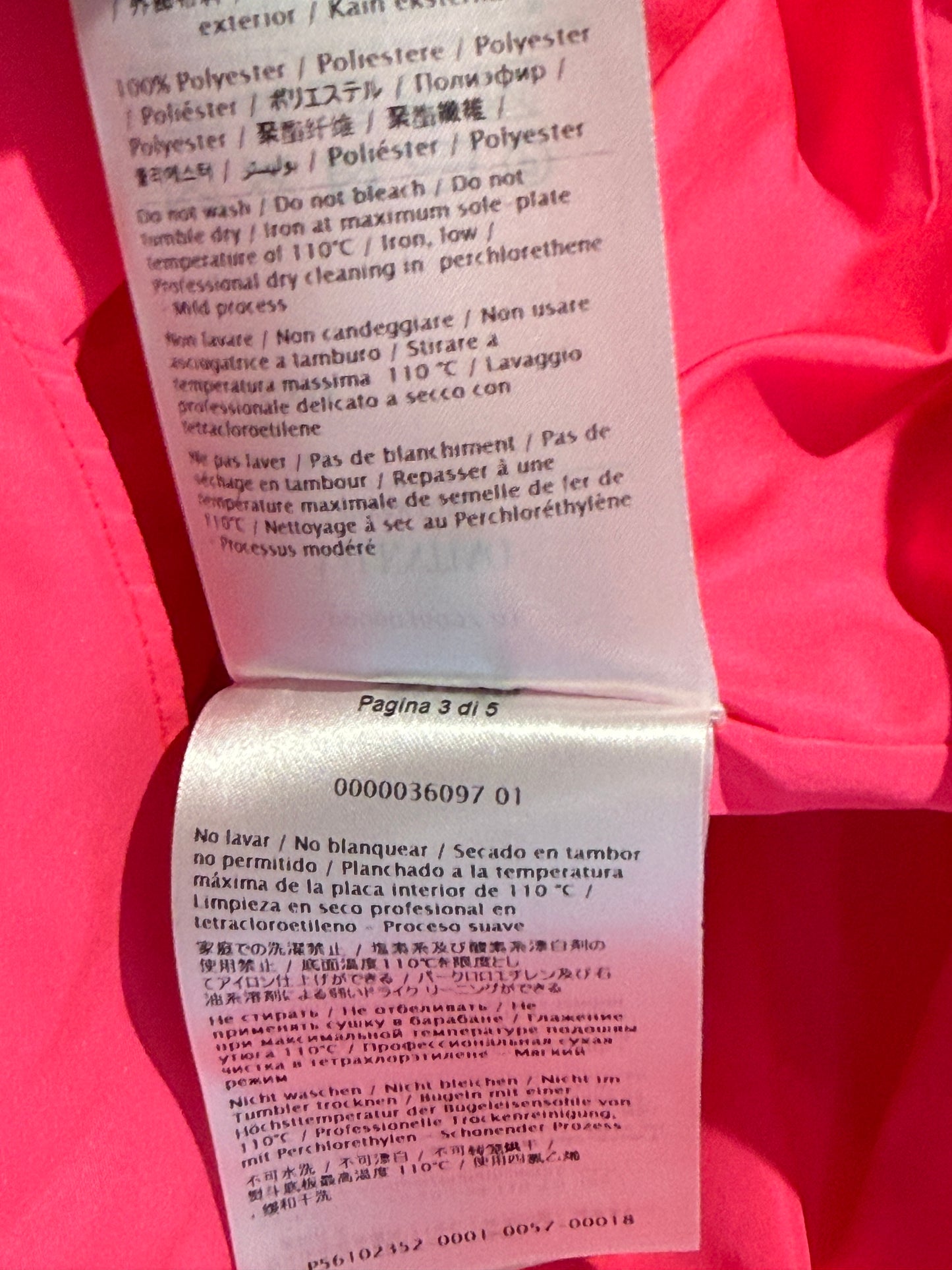 Valentino Pierpaolo Piccioli Fall 2022 pink taffeta dress