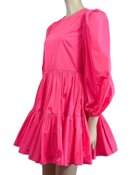 Valentino Pierpaolo Piccioli Fall 2022 pink taffeta dress