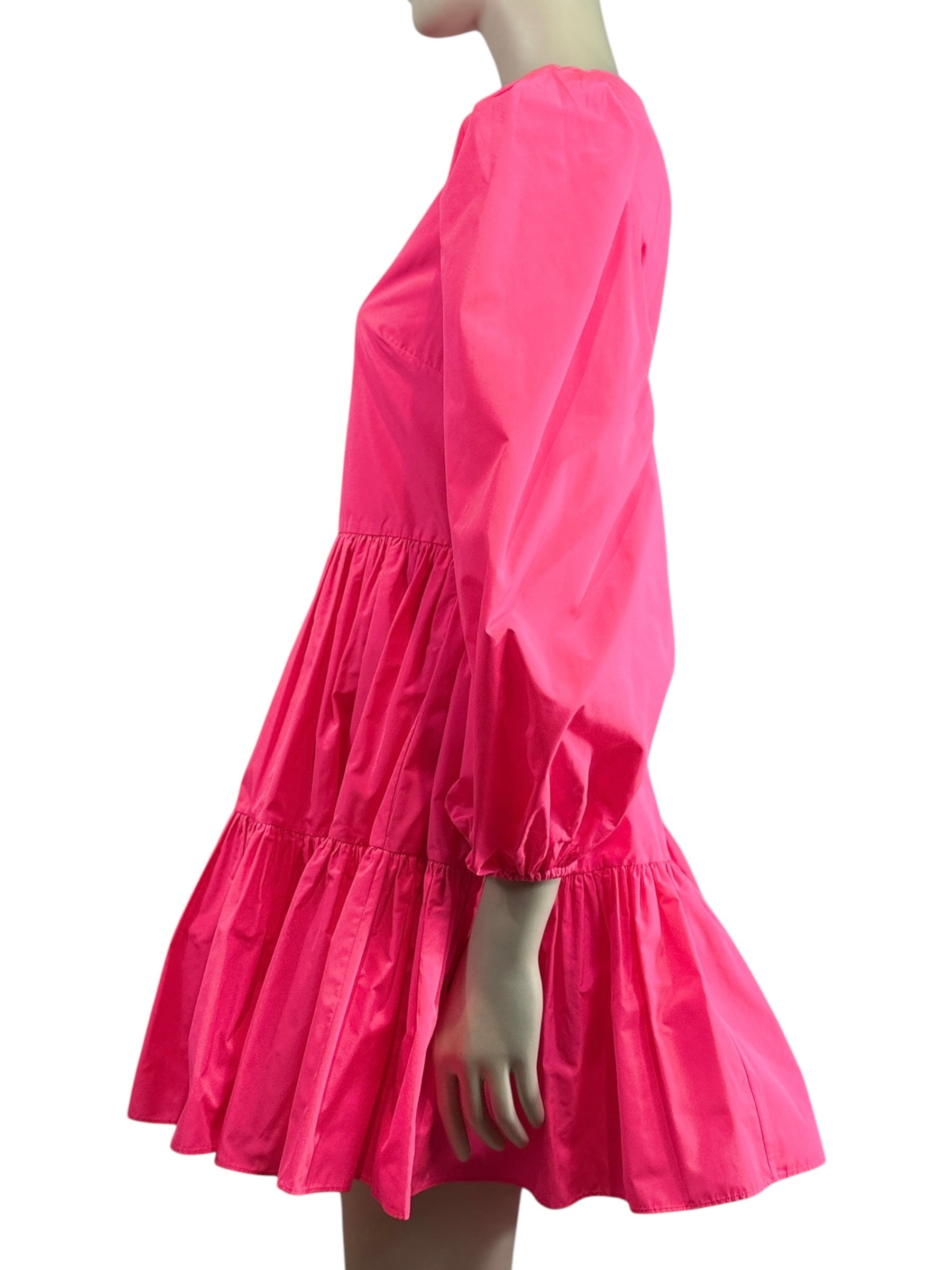 Valentino Pierpaolo Piccioli Fall 2022 pink taffeta dress