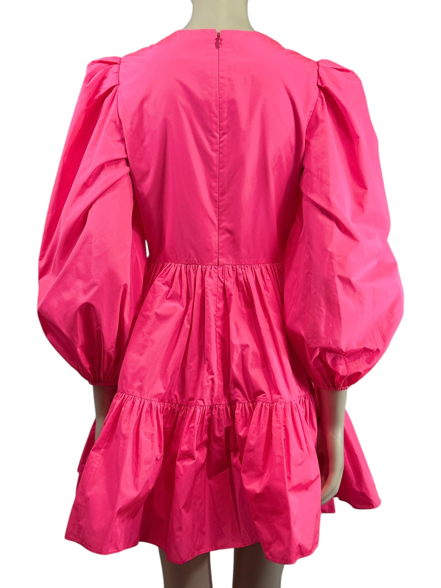 Valentino Pierpaolo Piccioli Fall 2022 pink taffeta dress