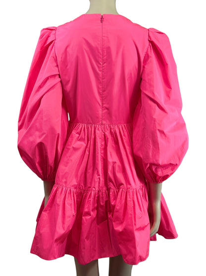 Valentino Pierpaolo Piccioli Fall 2022 pink taffeta dress