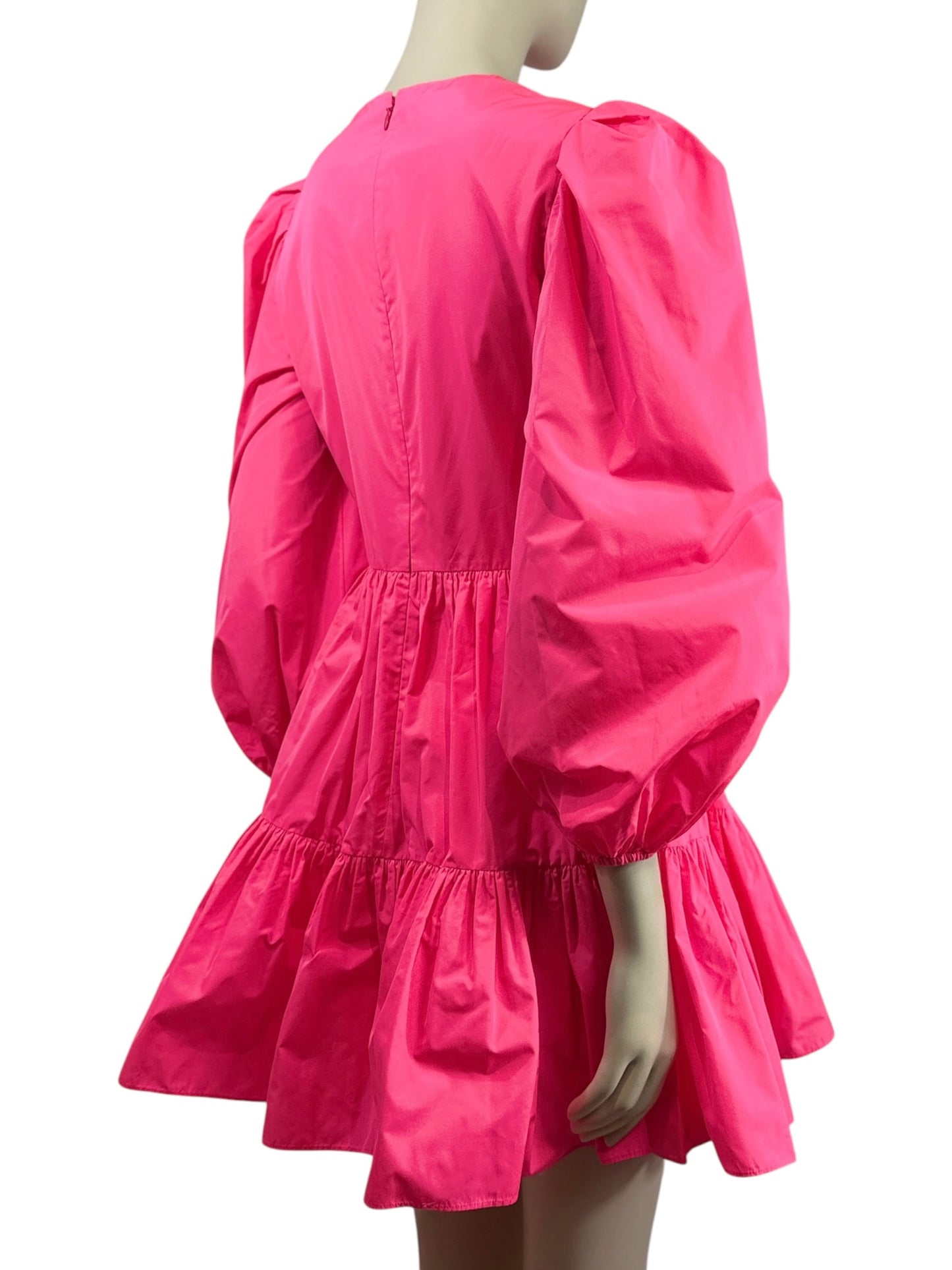 Valentino Pierpaolo Piccioli Fall 2022 pink taffeta dress