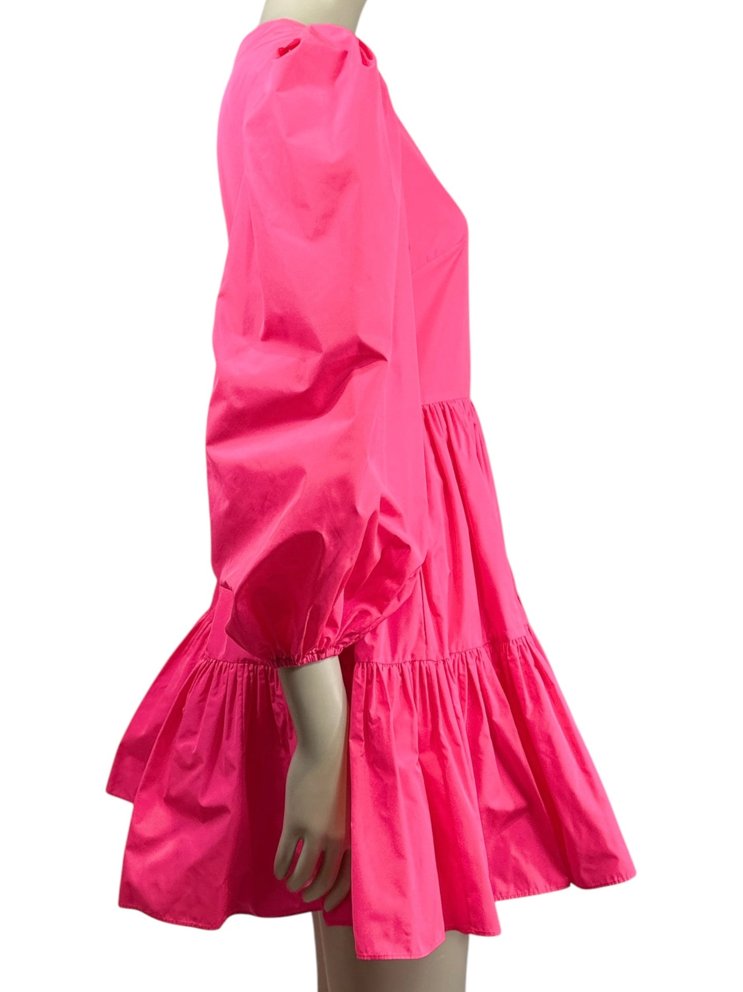 Valentino Pierpaolo Piccioli Fall 2022 pink taffeta dress