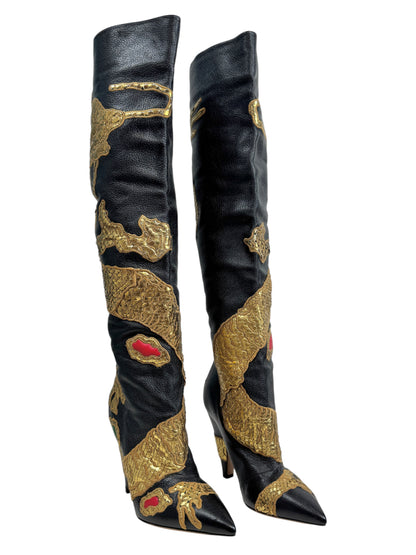 Valentino Pierpaolo Piccioli Prefall 2018 Dragon boots