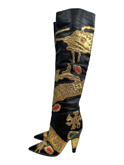 Valentino Pierpaolo Piccioli Prefall 2018 Dragon boots