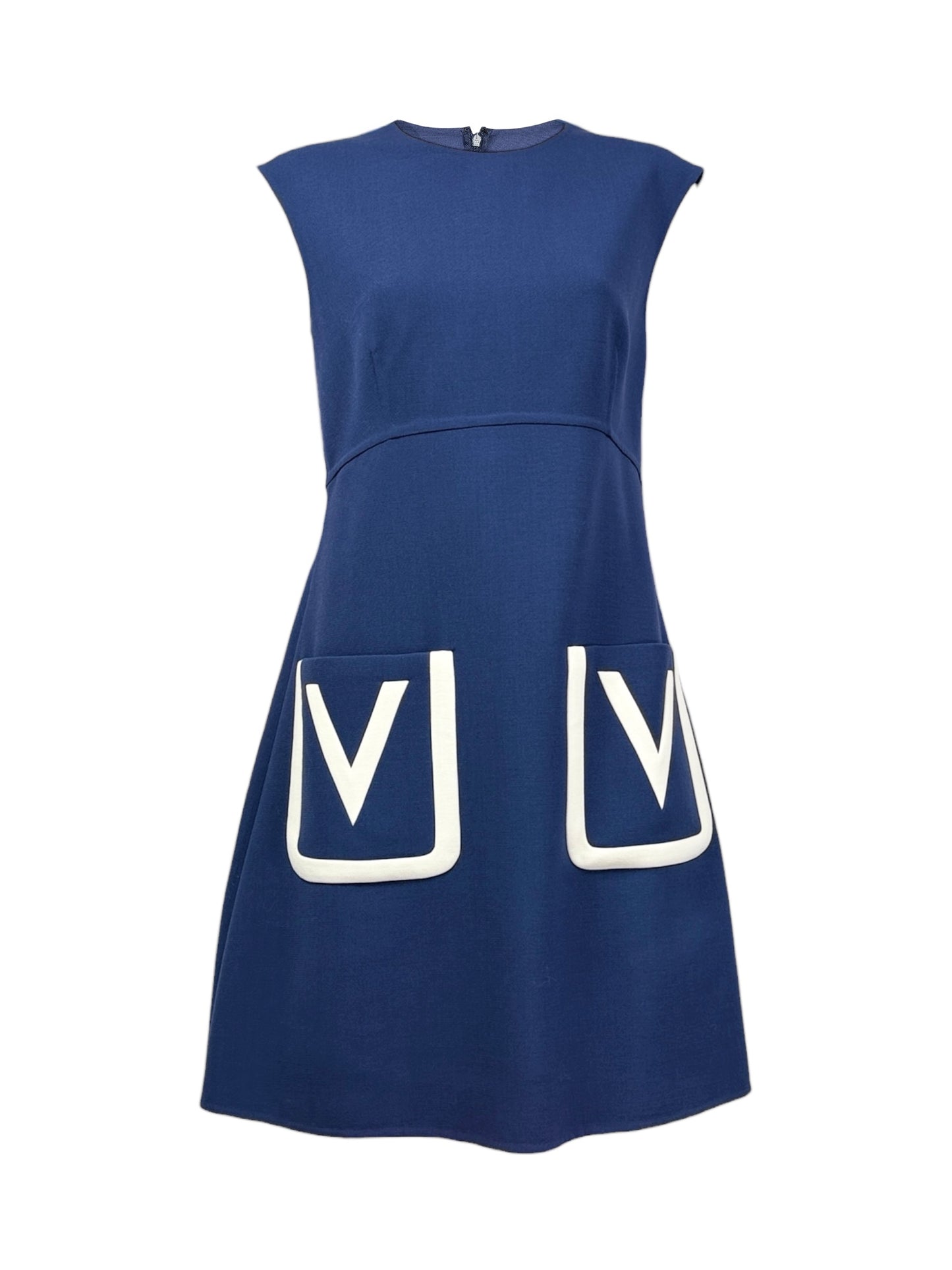 Valentino Pierpaolo Piccioli Resort 2020 navy dress