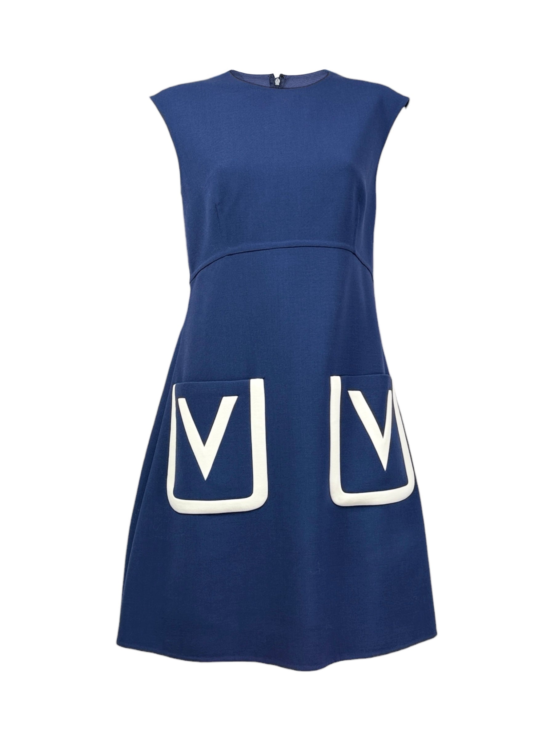 Valentino Pierpaolo Piccioli Resort 2020 navy dress