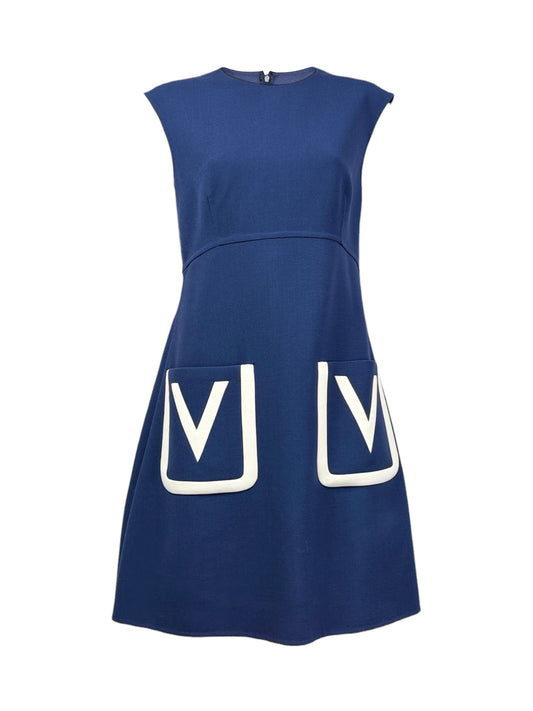 Valentino Pierpaolo Piccioli Resort 2020 navy dress