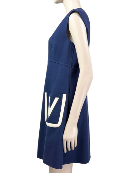 Valentino Pierpaolo Piccioli Resort 2020 navy dress