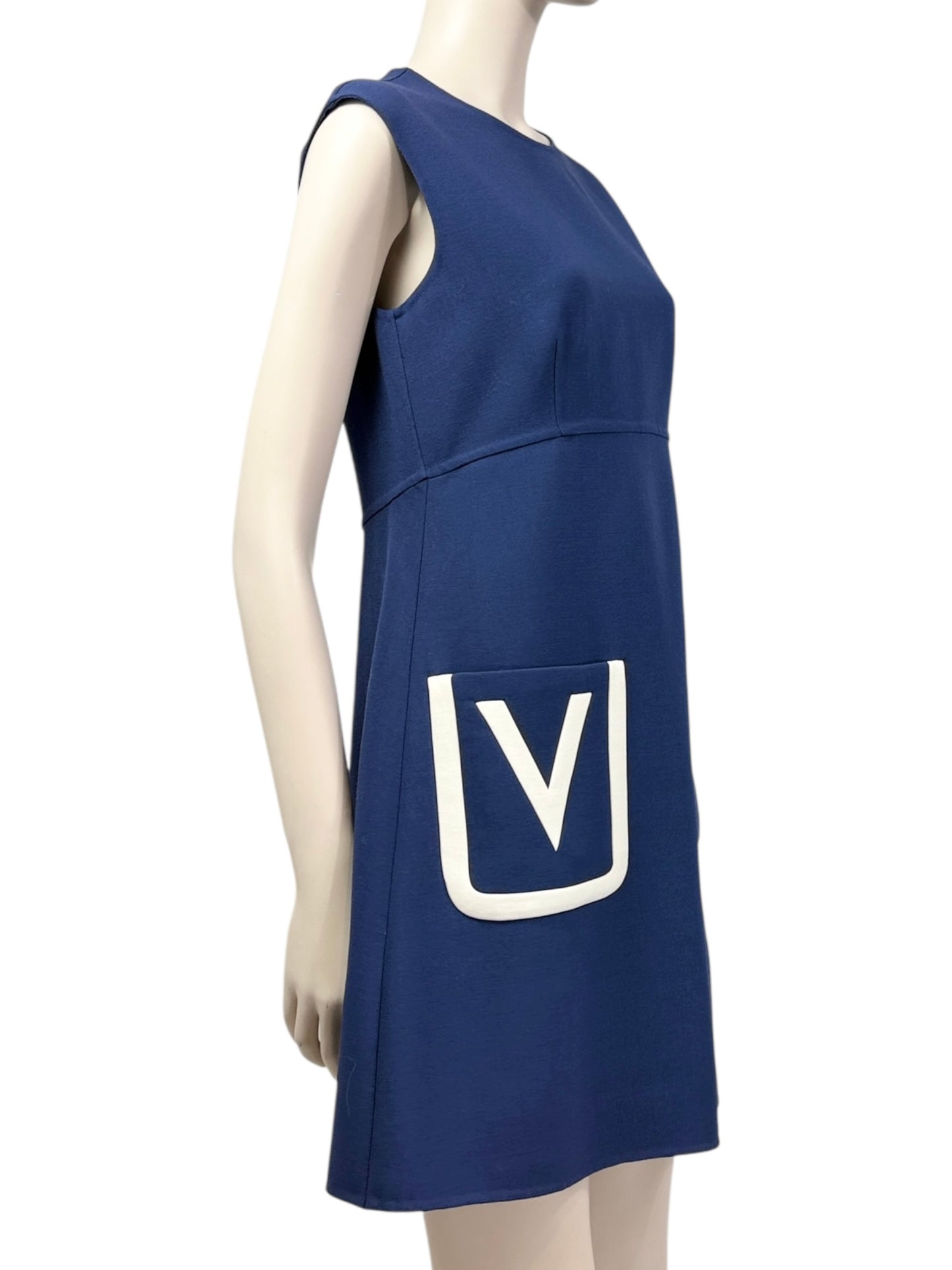 Valentino Pierpaolo Piccioli Resort 2020 navy dress