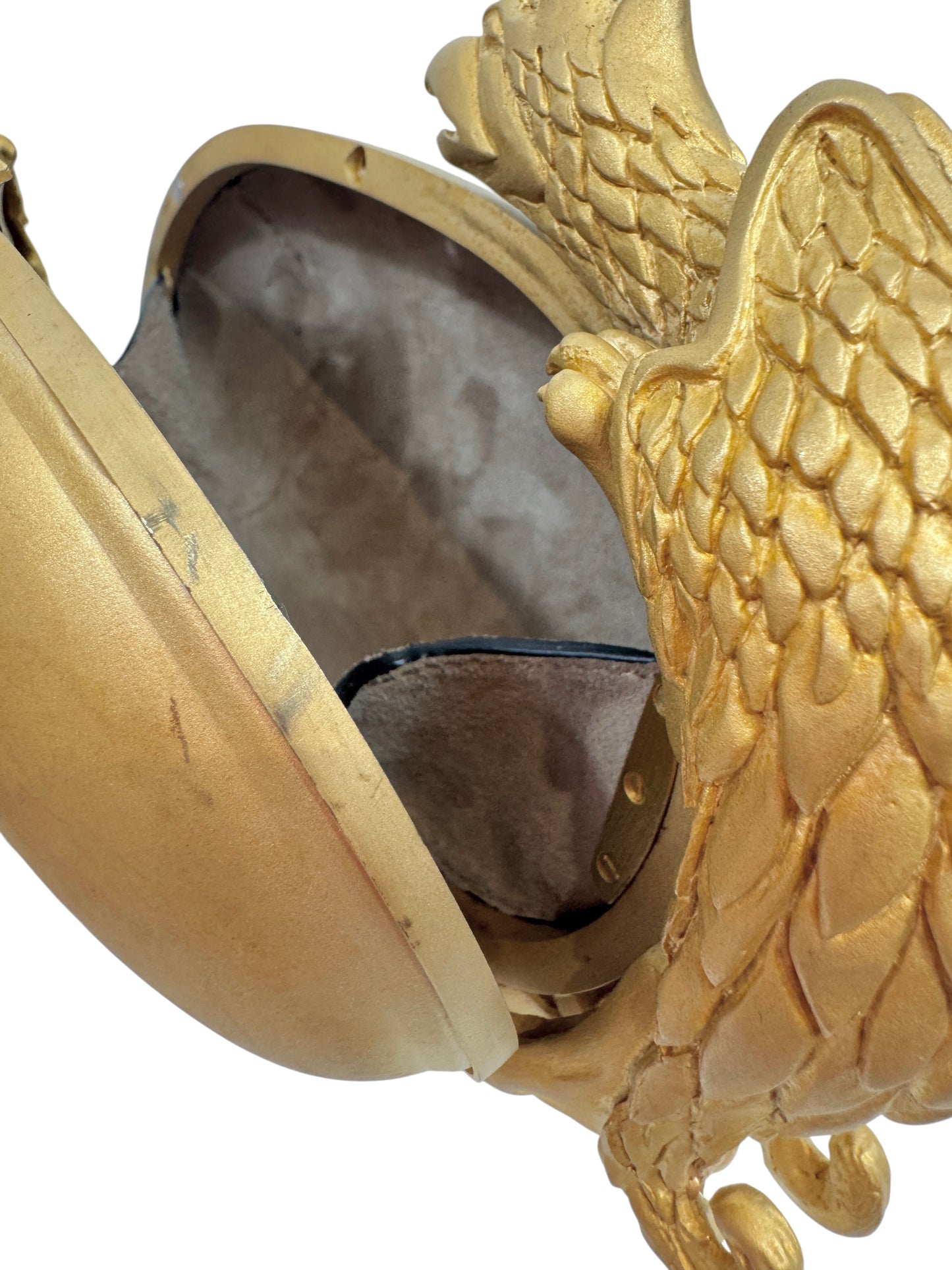Valentino Pierpaolo Piccioli Spring 2014 Look 72 Gold dragons minaudiere