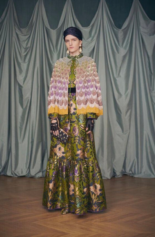 Valentino Resort 2025 Look 149 Multicolor beaded pearls