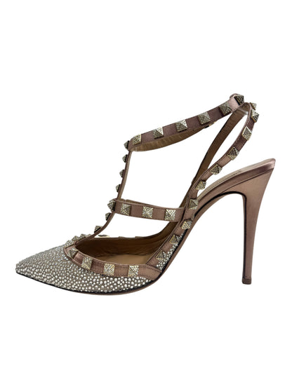 Valentino Rockstud Bal crystal pumps