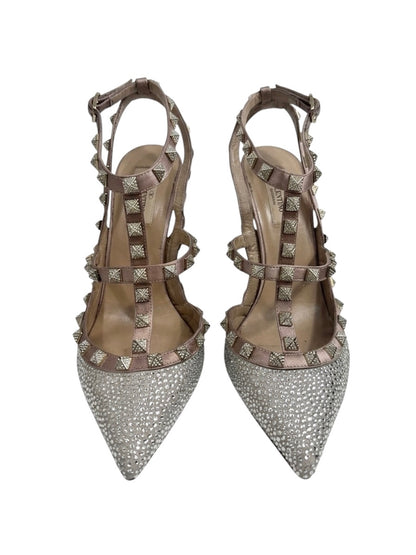 Valentino Rockstud Bal crystal pumps