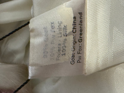 Valentino Roma 2002 Indian lamb jacket embroidered