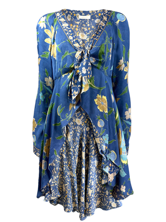 Valentino Spring 2006 Look 35 crepe silk printed floral top
