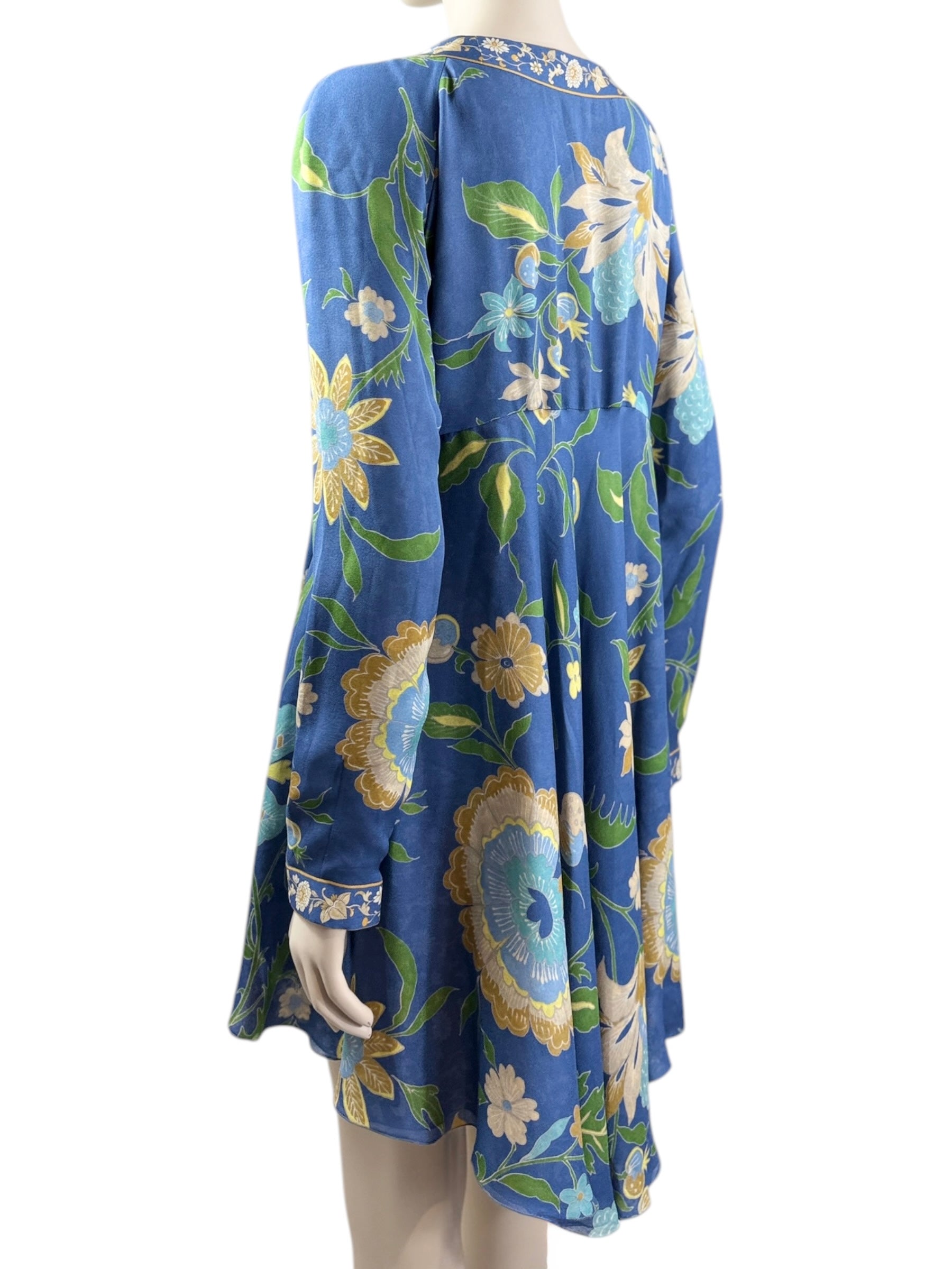 Valentino Spring 2006 Look 35 crepe silk printed floral top