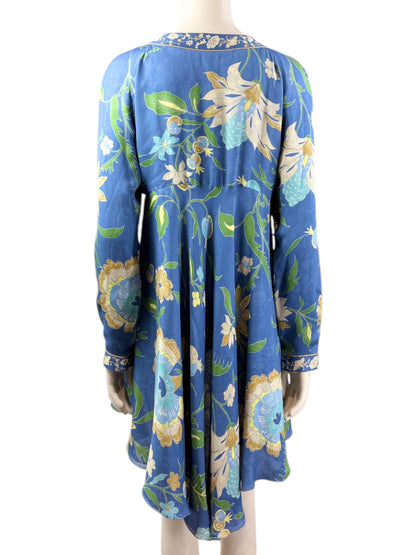 Valentino Spring 2006 Look 35 crepe silk printed floral top