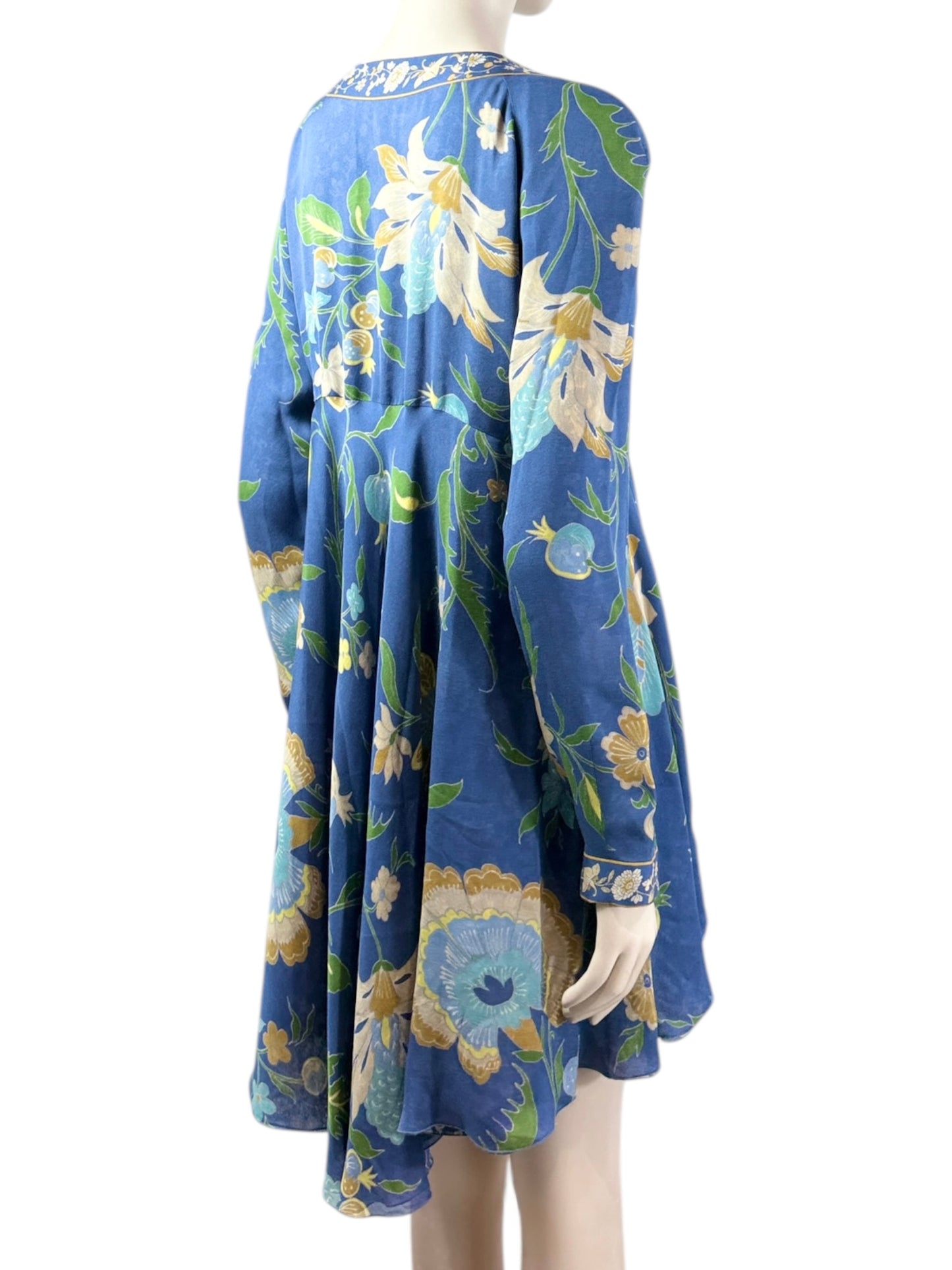 Valentino Spring 2006 Look 35 crepe silk printed floral top