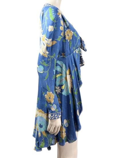 Valentino Spring 2006 Look 35 crepe silk printed floral top