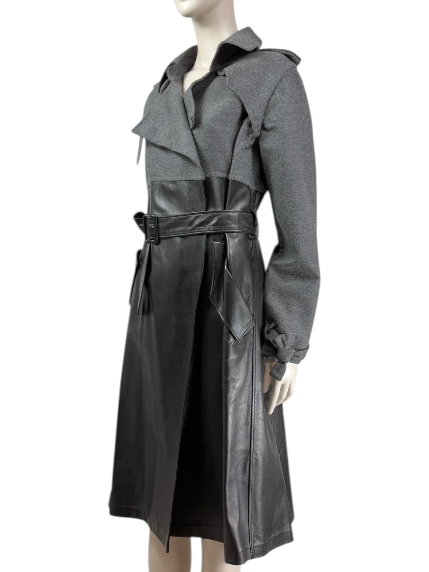 Yves Saint Laurent Stefano Pilati Prefall 2012 Look 1 Coat