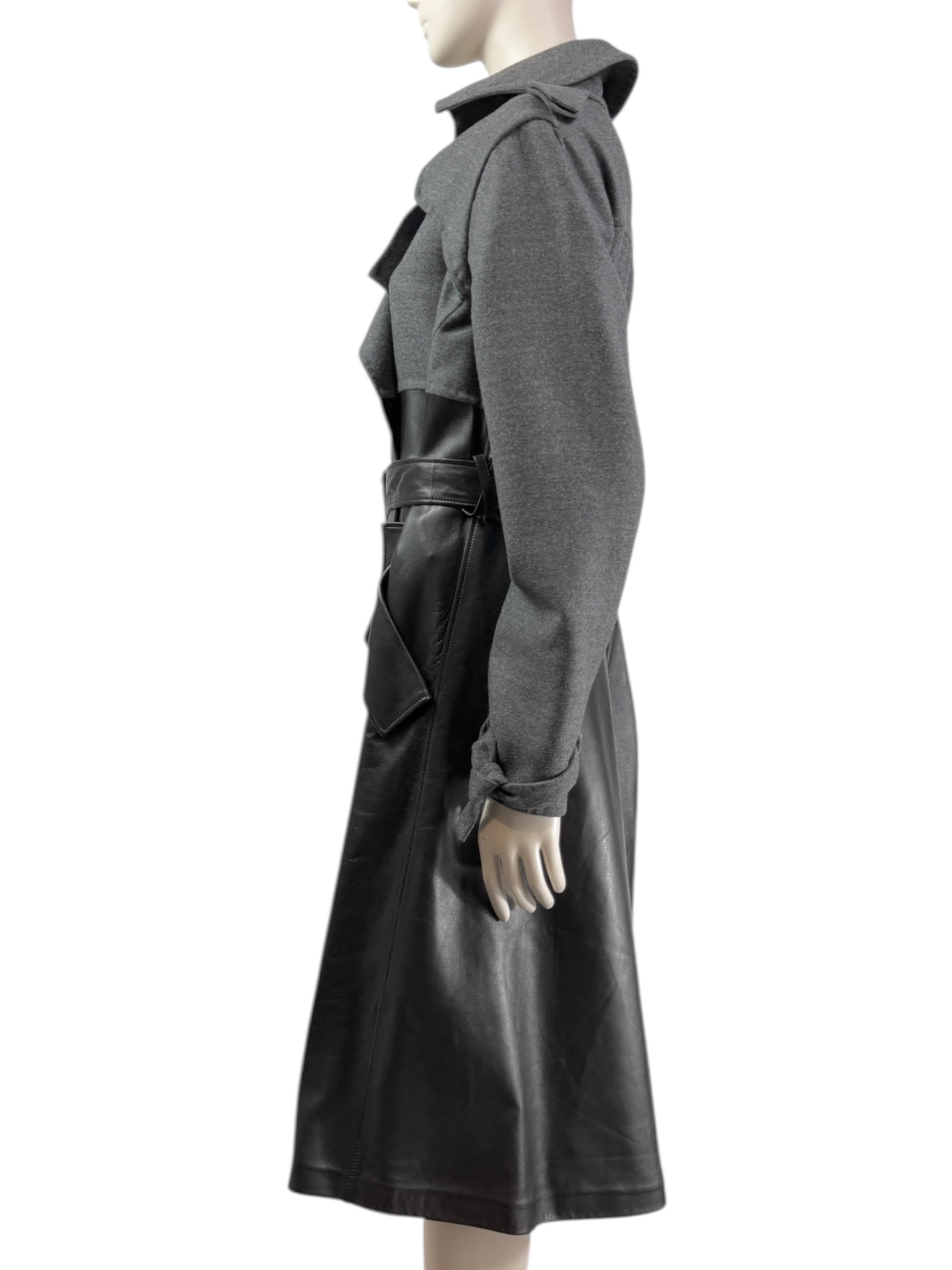 Yves Saint Laurent Stefano Pilati Prefall 2012 Look 1 Coat