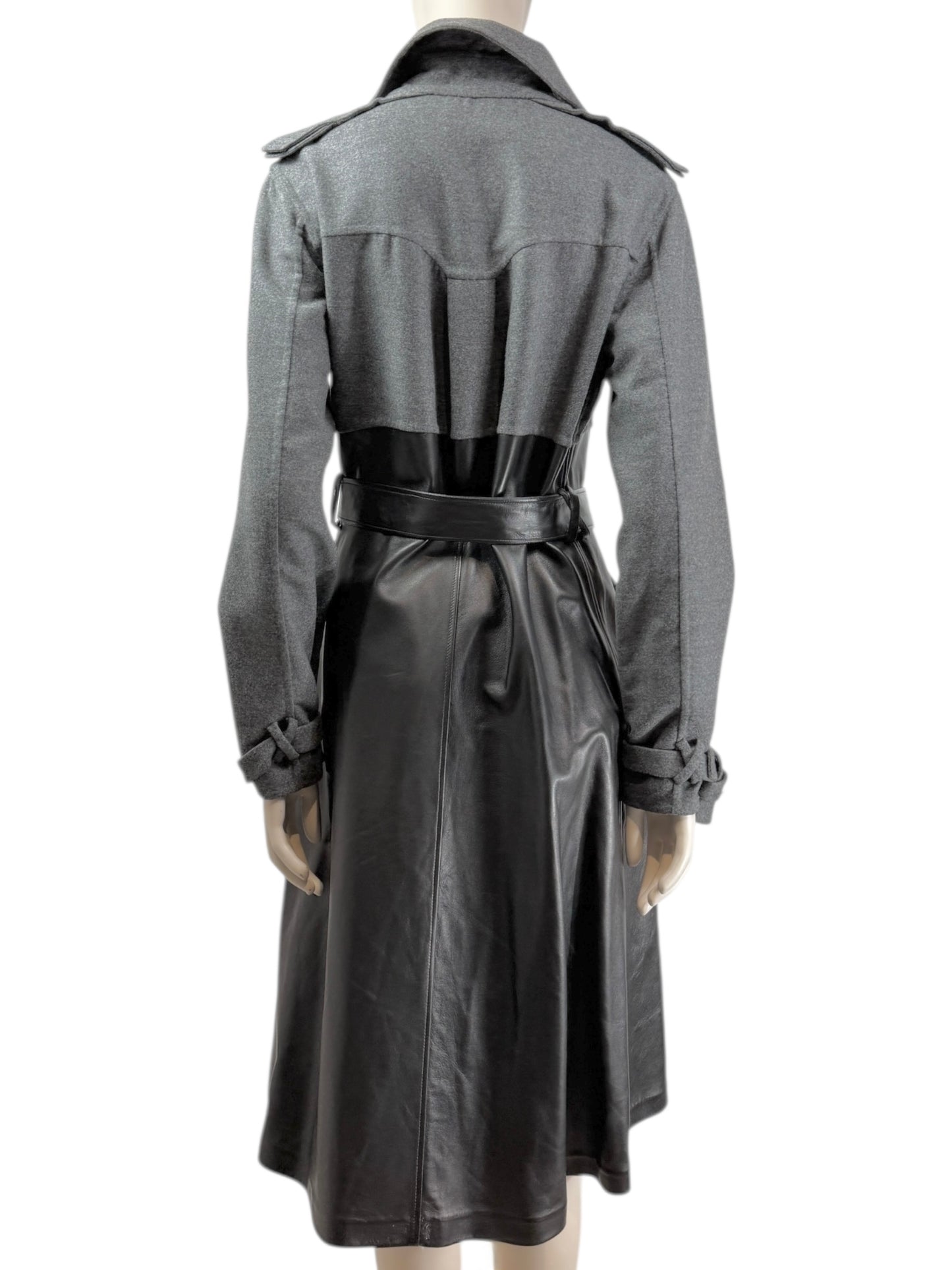 Yves Saint Laurent Stefano Pilati Prefall 2012 Look 1 Coat