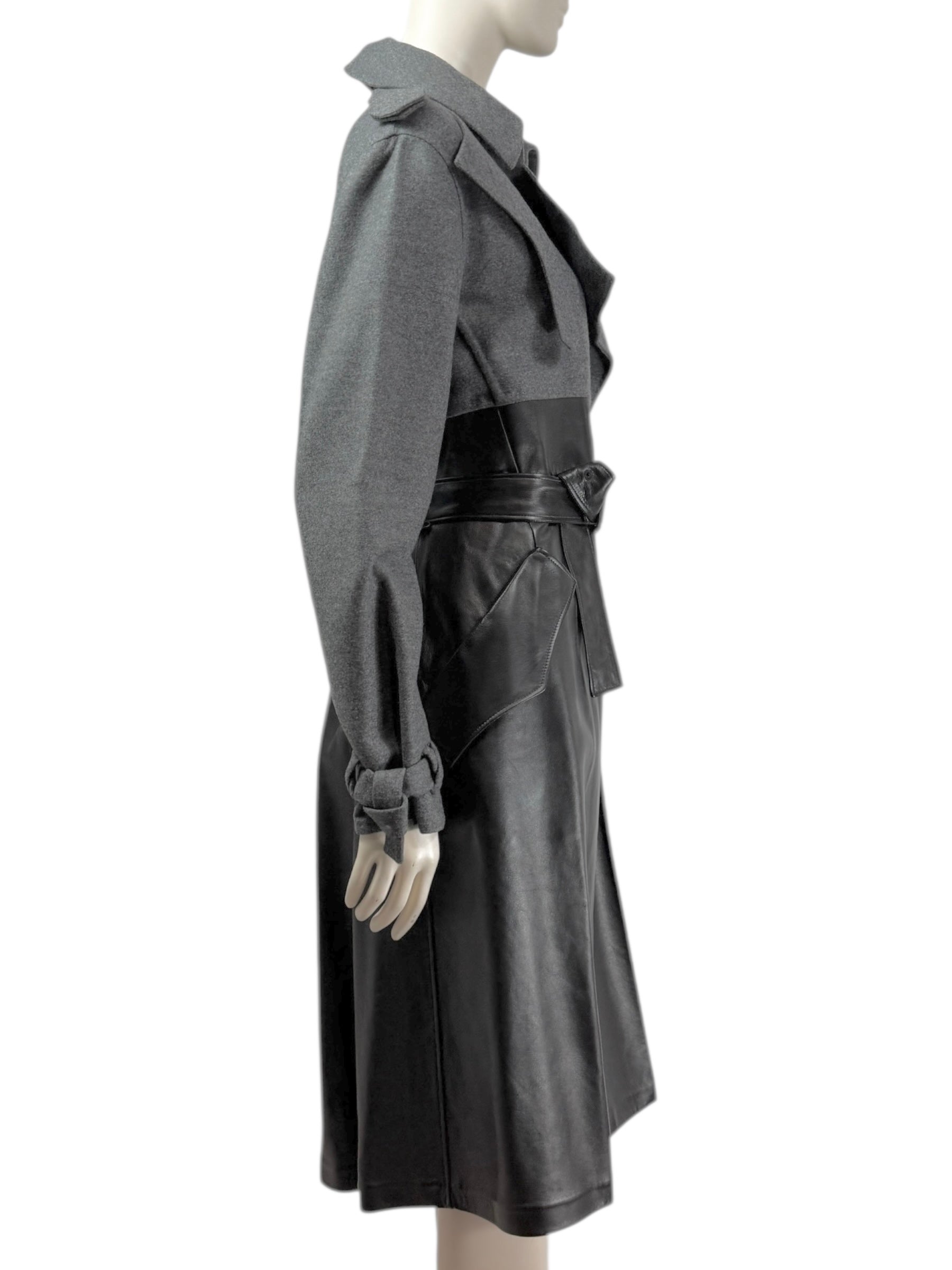 Yves Saint Laurent Stefano Pilati Prefall 2012 Look 1 Coat