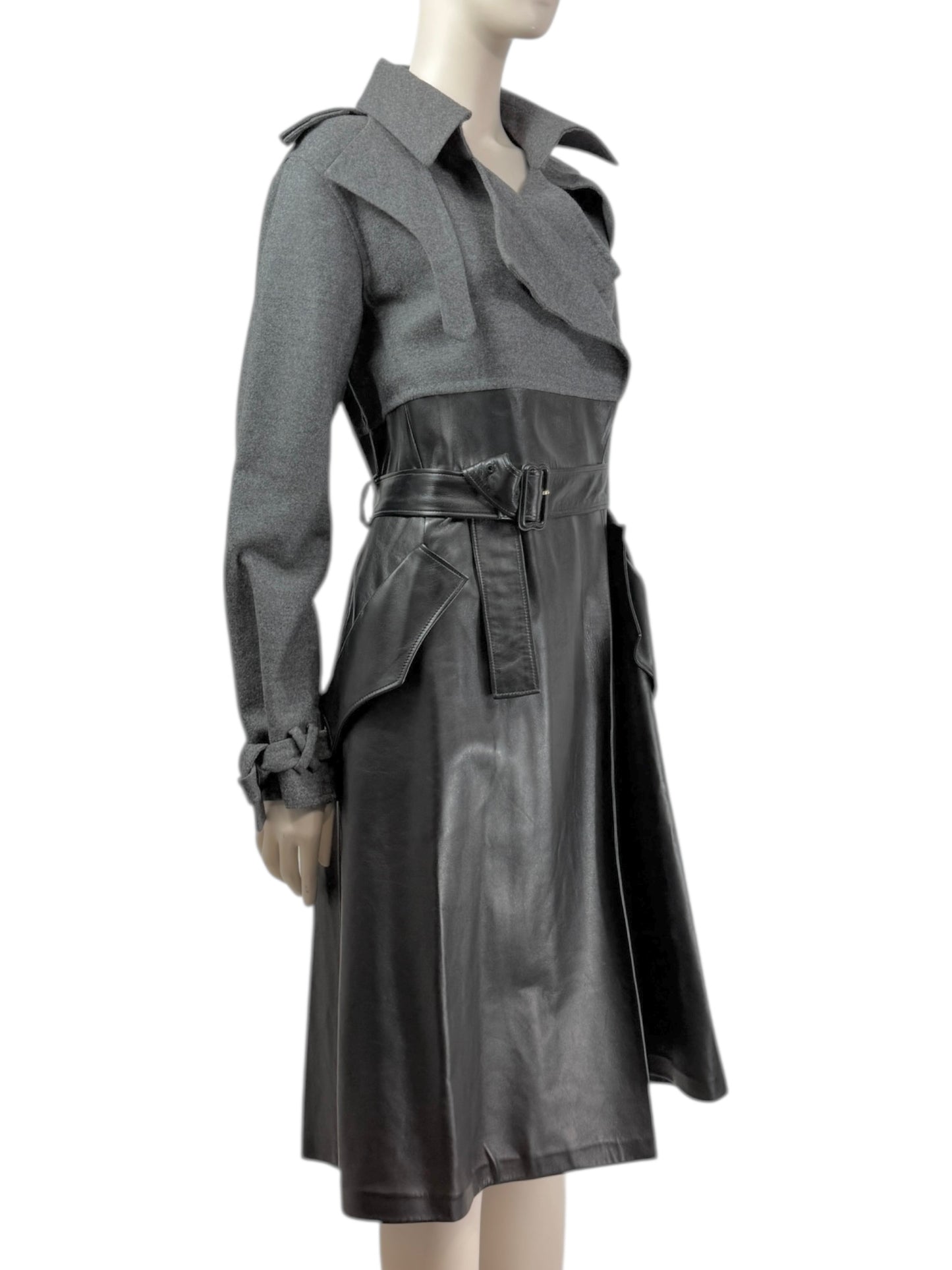 Yves Saint Laurent Stefano Pilati Prefall 2012 Look 1 Coat