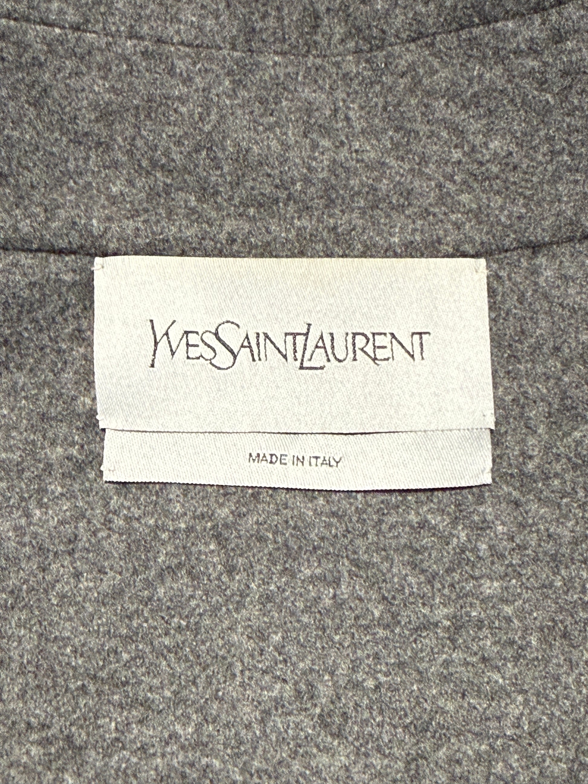 Yves Saint Laurent Stefano Pilati Prefall 2012 Look 1 Coat