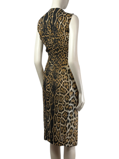 Yves Saint Laurent Tom Ford Spring 2002 leopard dress
