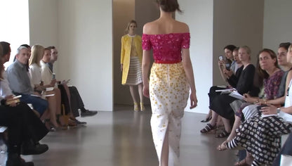 Oscar de la Renta X Peter Copping Resort 2016 Look 14