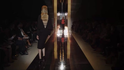 Gucci Frida Giannini Spring 2014 Look 5 crepe bombers